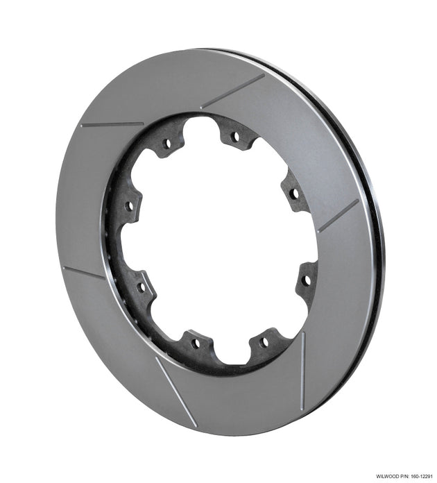 Wilwood GT36 SPC-37 2-piece brake rotor, right-hand, 12.19-inch diameter, 0.810-inch thick, 8 on 7.00-inch bolt pattern