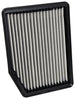 Airaid 19+ Chevy Silverado 1500 V8-5.3L direct fit air filter, rectangular black filter with pleated design for engine intake.