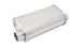 Vibrant StreetPower Oval Muffler 5x9x15 inches with 2.5-inch inlet and outlet, offset-offset design, for automotive exhaust systems.