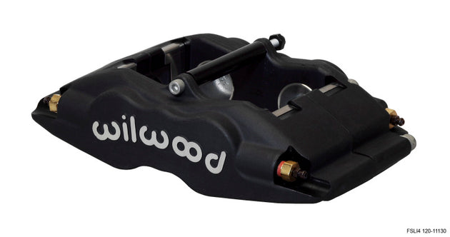 Wilwood Forged Superlite brake caliper with 1.38-inch pistons and 1.25-inch disc, showcasing high-performance automotive brake components.