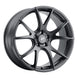 Forgestar CF5V 19x10 satin black cast wheel with 5x120.65 bolt pattern, ET30 offset, and 6.7-inch backspacing.