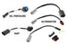 Haltech NEXUS Rebel LS Gen IV 6-Pin DBW Throttle and EV6 Injectors for manual transmission, shown in a sleek automotive tuning setup.
