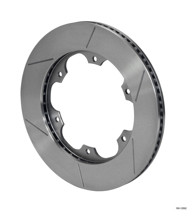 Wilwood GT72 SPC-37 11-inch by 0.810-inch 2-piece brake rotor with 6 on 6.25-inch bolt pattern, shown in image.