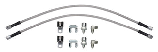 Wilwood Flexline Kit for front brake lines on 2017-2019 Ford Raptor, durable rubber hoses with metal fittings
