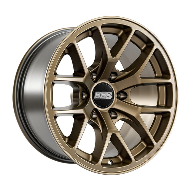 BBS TS-P 17x9 inch satin bronze cast wheel with 6x139.7 bolt pattern and 106.1mm center bore, ET0 offset.