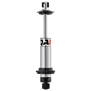 QA1 Proma Star Series coil-over shock absorber with double adjustable damping, aluminum body, bushing mount, 15 to 23.625 inches long