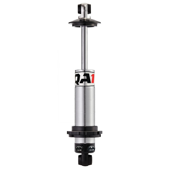 QA1 Proma Star Series coil-over shock absorber, double adjustable, aluminum body with bushing mount, 15-inch to 23.625-inch length