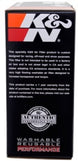 K&N Engineering custom drop-in air filter with 14-inch outside diameter, 12-inch inside diameter, and 6-inch height for improved airflow.