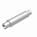 MagnaFlow Mag SS muffler with 3-inch inlet, 14x4x4 inch dimensions, showing the stainless steel construction and inlet/outlet pipes.