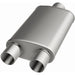 MagnaFlow Mag SS muffler with 22x5x11 inch dimensions, featuring dual inlets and outlets, designed for automotive exhaust systems.