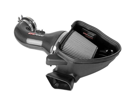 aFe Chevrolet Camaro ZL1 6.2L V8 Track Series Carbon Fiber Cold Air Intake with Pro-DRY S Filters