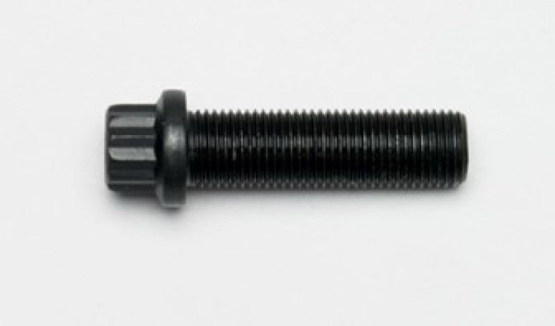 Wilwood 1/2-20 x 1.75 inch heavy-duty wheel stud for automotive wheels, shown in close-up with detailed threading.