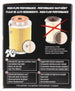 K&N Engineering Chevy, Pontiac, GMC, Buick performance gold oil filter showing the brand label and metal casing.