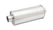 Vibrant StreetPower round muffler, 5x9x14 inches, with 3.5-inch I.D. and out diameter, for automotive exhaust systems.