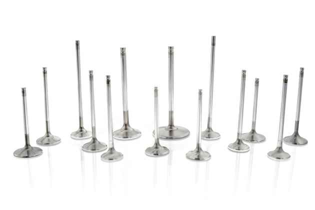 Ferrea Chevrolet LT1 Gen 5 valve set featuring 8 hollow intake valves with 2.125-inch diameter and 10-degree S-Flo Rad Grv design