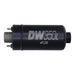 DeatschWerks 350 LPH DW350iL in-line external fuel pump with wiring, designed for high-performance fuel delivery in vehicles