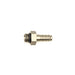 DeatschWerks 6AN ORB male to 3/8-inch male triple barb fitting with O-ring, used for fuel and fluid line connections.