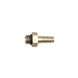 DeatschWerks 6AN ORB male to 3/8-inch male triple barb fitting with O-ring, used for fuel and fluid line connections.