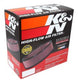 K&N Engineering round drop-in air filter with 11-inch outer diameter and 9-1/4 inch inner diameter for improved engine airflow