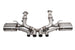 CORSA Performance Corsa 23-25 Chevrolet Corvette C8 Z06 3-inch valved cat-back exhaust muffler system with re-used stock tips.