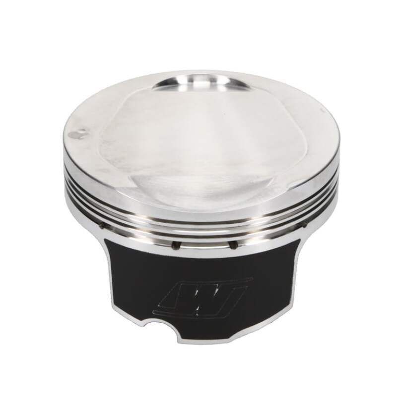 Wiseco forged Chrysler 6.2L Gen3 Hemi Hellcat/Demon piston set with 4.100in bore, 6.200in rod, and 0.945in pin for 8-cylinder engine.