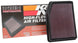 K&N Engineering drop-in air filter for 2019 Chevrolet Silverado 1500 V8 5.3L F/I, showing the clean, reusable filter element