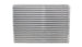 Vibrant intercooler core with vibrant cooling fins, measuring 17.75x11.8x4.5 inches, designed for high-performance engine cooling.