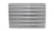 Vibrant intercooler core with vibrant cooling fins, measuring 17.75x11.8x4.5 inches, designed for high-performance engine cooling.