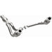 MagnaFlow direct fit catalytic converter for 2015 GMC Yukon XL V8 6.2L engine, showing the metal component with mounting points.