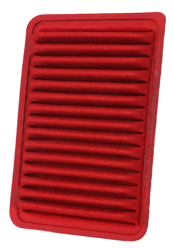 K&N Toyota Camry 2007-2012 air filter, direct fit automotive air filter by K&N Engineering, shown installed in engine compartment