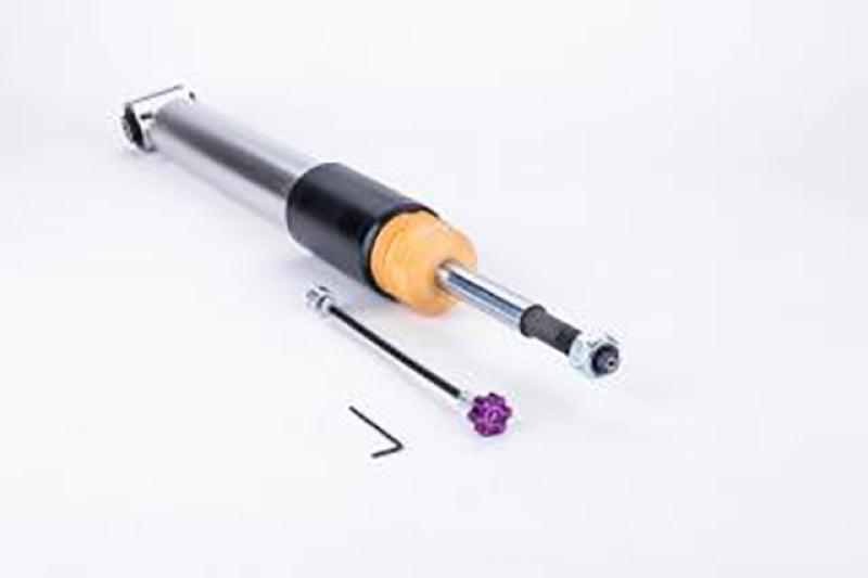 KW 8mm Rebound Adjustment Extension for shocks and struts, 350mm long, used to fine-tune vehicle suspension performance.