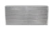 Vibrant intercooler core measuring 22x9.85x4 inches, designed for efficient air cooling in performance vehicles.