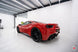 Vossen NF10 21-inch forged wheels in gloss black for Ferrari 488 and F8, front wheel with 5x114.3 bolt pattern and ET35 offset
