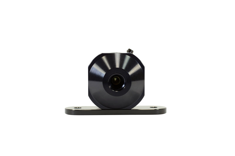 AEM high capacity black universal fuel pressure regulator with adjustable control for automotive fuel systems.
