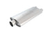 Borla 3-inch inlet dual 2.25-inch oval ProXS muffler with center inlet and dual outlets, stainless steel exhaust component.