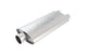 Borla 3-inch inlet dual 2.25-inch oval ProXS muffler with center inlet and dual outlets, stainless steel exhaust component.