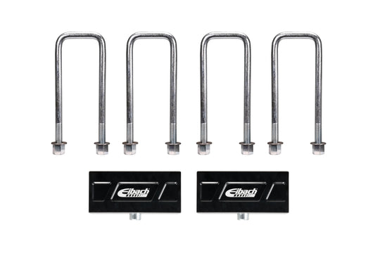 Eibach GMC Sierra 1500 4WD rear 1-inch lift block from Pro-Truck lift kit, showing the metal lift spacer for truck suspension.