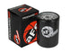aFe ProGuard D2 Oil Filters for GM Diesel Trucks V8 6.6L, set of 4, shown in image with filter elements and packaging.