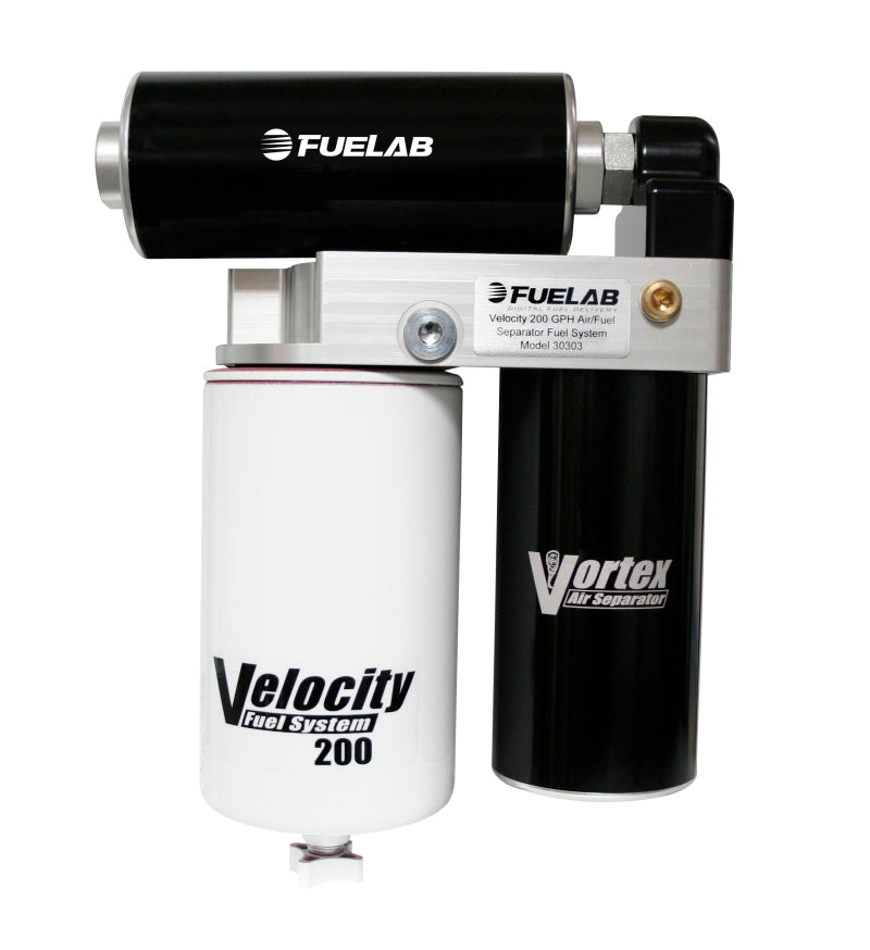 Fuelab Diesel Velocity Series high performance lift pump for Dodge 2500/3500, 200 GPH, 18 PSI, with visible pump components.