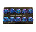 NRG TI Series Fender Washer Kit with M6 bolts for plastic, includes 10 Burn washers and screws, automotive hardware set