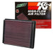 K&N Engineering drop-in air filter for Cadillac 2002-2009 and Chevy/GMC pickup trucks 1999-2009, high-performance automotive air filter
