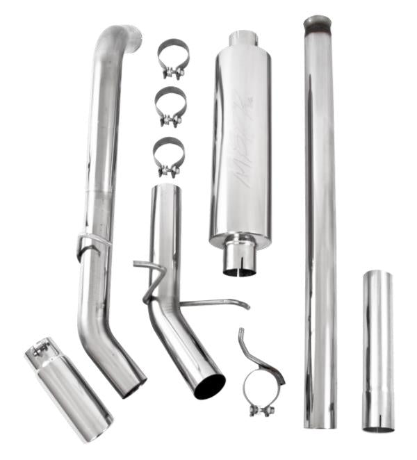 MBRP 14 Chevy/GMC Silverado/Sierra 4.3L V6/5.3L V8 single side exit T409 3-inch cat back exhaust system.