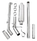 MBRP 14 Chevy/GMC Silverado/Sierra 4.3L V6/5.3L V8 single side exit T409 3-inch cat back exhaust system.
