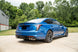 CORSA Performance Corsa 22-25 Cadillac CT5 V Blackwing cat-back exhaust with twin 4.5-inch tips and dual X-pipe, black finish.