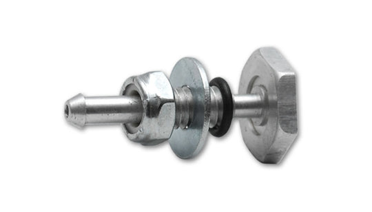 Vibrant Soft Mount Vacuum Line Fitting Assembly for silicone connectors, displaying the fitting with vibrant color and smooth design.