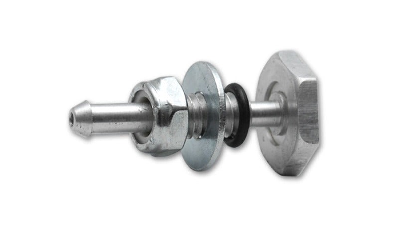 Vibrant Soft Mount Vacuum Line Fitting Assembly for silicone connectors, displaying the fitting with vibrant color and smooth design.