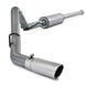 MBRP catback exhaust system for 2011-2013 Chevy Silverado 1500 and GMC Sierra 6.2L V8, with a single side exit and 3.5-inch pipe