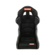 RaceQuip FIA containment racing seat in large size, black with high side bolsters for safety and support in motorsport vehicles.