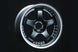 SSR SP1 Trail 17x8.5 forged flat black wheel with +00 offset and 6x139.7 bolt pattern, designed for off-road vehicles.
