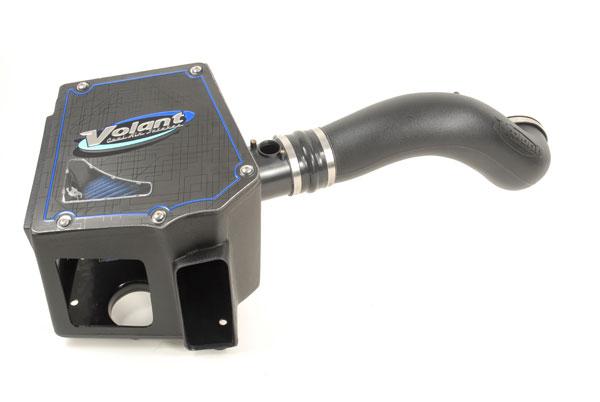 Volant Cold Air Intake System for 2008-2009 Pontiac G8 GT with 6.0 V8 engine, showing the PowerCore closed box design.